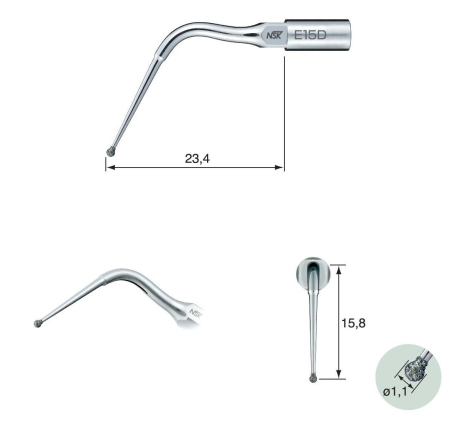 насадка e15d к скалеру varios, nsk nakanishi