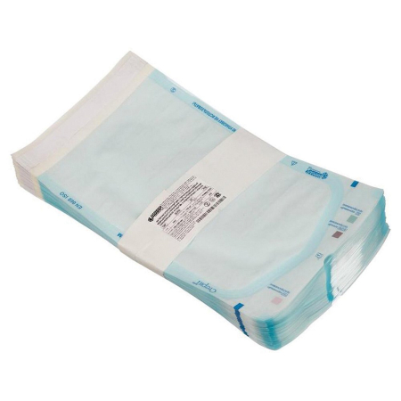 Пакеты "СтериТ" (150 х300мм) комбинированные самоклеящиеся с индикатором, 100 шт (ВИНАР)