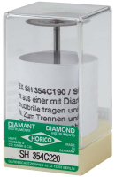 s-h354c220 диск алмазный цельноспеченый -  ø 22мм - двухсторонний, horico