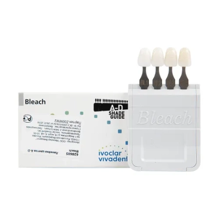 Расцветка A-D shade guide Ivoclar bleach ультрасветлые цвета (4 цвета) (Ivoclar Vivadent)