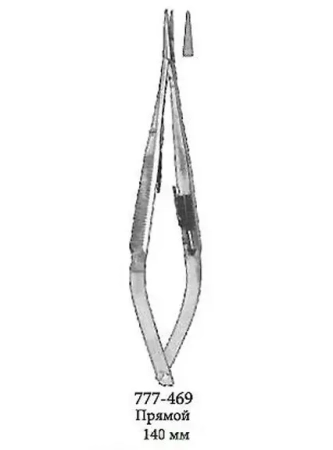 Иглодержатель прямой "Castroviejo" 140 мм (469) Cornerstone