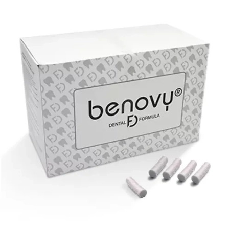 Ватные валики "BENOVY" в картонной упаковке, 2000шт (Емельянъ Савостинъ. Ватная фабрика)