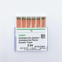 гуттаперчевые штифты roeko 04.35