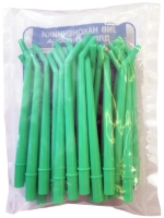 наконечник хирургический для пылесоса одноразовый, 25 шт., диаметр 1/4", цвет зеленый, jnb