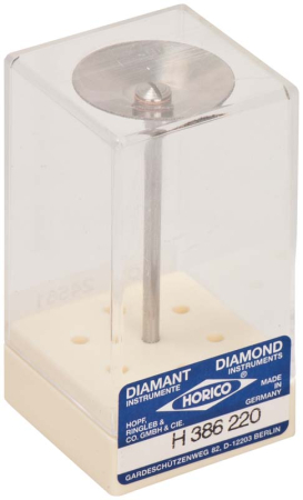 h386220 диск алмазный d=22mm односторонний алмазная крошка по низу диска в форме чаши  , horico