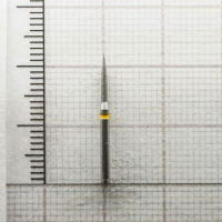 fg249f012 бор алмазный fg - пламя заостренное - 012 желтый horico