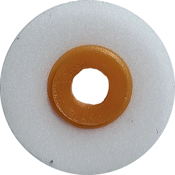 полир диск шлифовальный "kagayaki roundflex" мягкий (оранж) d=9.6мм - 50шт (без дискодержателей)