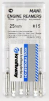 engine reamers - дрильборы машинные, 25мм, №15, 6шт. (mani)