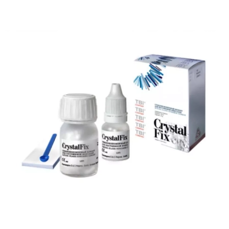 КристалФикс/CrystalFix цемент для постоянной фиксации А3 25гр+20мл S&C Polymer