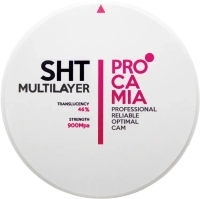 циркониевый диск procamia sht multilayer 98*22 a1
