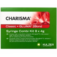 карисма classic combi kit набор (8 шприцев*4г, глума 2бонд 4 мл, протравка 2*2.5мл) heraeus kulzer