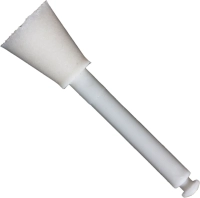 полир "enforce pin" - чашка белый (уретан), µ 125 - держатель пластиковый, 1 шт., кагаяки