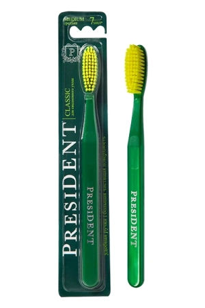Зубная щетка "PRESIDENT®" Classic, арт. 4900.01