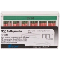 гуттаперчевые штифты 04 mtwo №35, 60шт., vdw