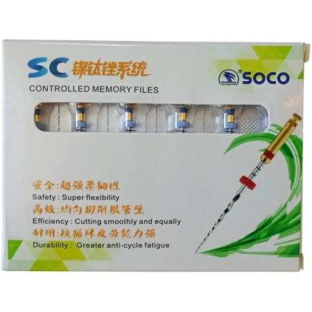 Файлы машинные с памятью формы SC 25 мм 02/60, SOCO