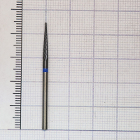 s200190023 фреза твс - пика - 023 синий насечка крестообразная станд. мет. сплавы пластмасса гипс  h