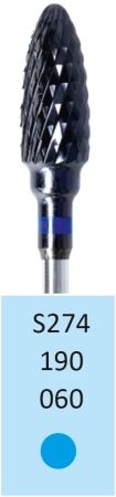 s274190060 фреза твс - конус - 060 синий насечка крестообразная станд. мет. сплавы пластмасса гипс