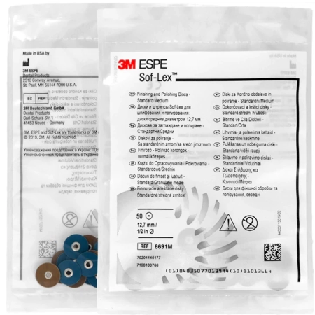 Соф-лекс диски, 50шт., арт. 8691M, 3M ESPE
