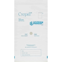 пакеты "стерит" (150 х250мм) из белой влагопрочной бумаги самоклеящиеся, 100 шт (винар)