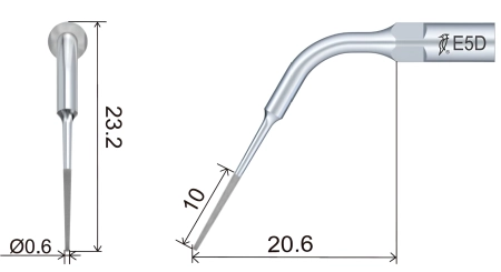 насадка e5d к скайлеру, эндодонтическая,woodpecker