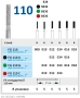 fg110008 бор алмазный fg - цилиндр- 008 серый horico
