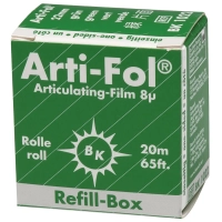 вк 1022 артикуляционная фольга, односторонняя, зеленая, 8мкм, 20мм*22м., bausch