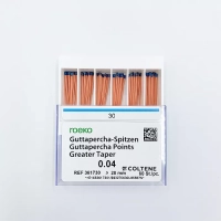 гуттаперчевые штифты roeko 04.30