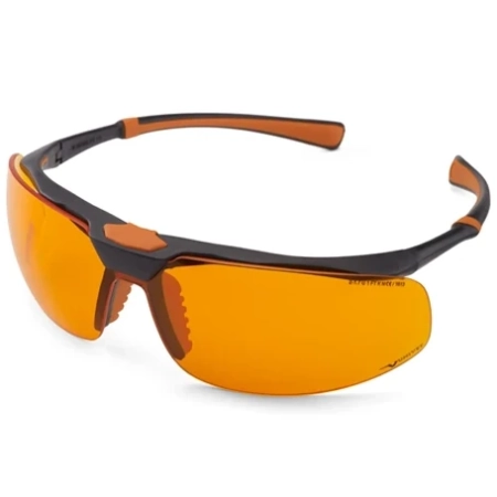 Очки защитные оранжевые MONOART STRETCH ORANGE, арт. 261465, Euronda