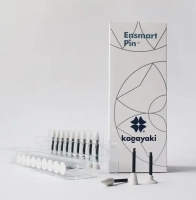 набор полиров "kagayaki ensmart pin" - диск, пуля, чашка - белые (силикон), µ 125, уп/30шт