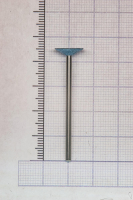 h9842. обратный конус - синий - шлифовальный камень для керамики,оксида циркона