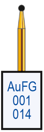 aufg001014 бор алмазный fg - шар - 014 серый horico