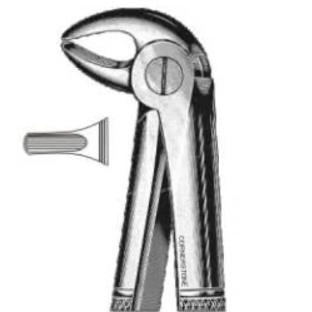 Щипцы зубные П 13 для удаления премоляров нижней челюсти (107) Cornerstone