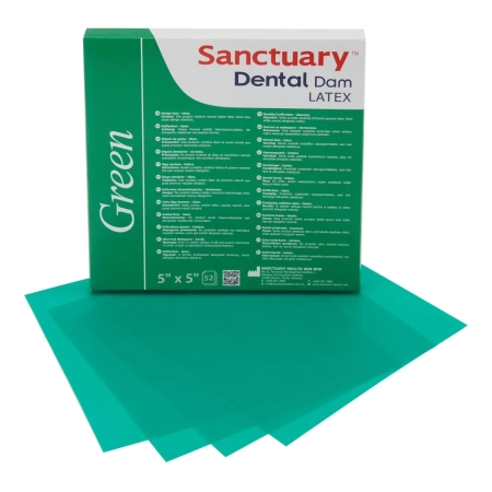 Латексные листы "Sanctuary", 52шт/уп 127мм.*127мм., Medium Зеленый