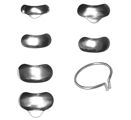 1.298. матрицы металлические контурные секционные, набор, 50шт., тор вм