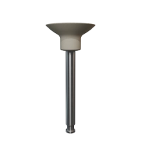 полир "kagayaki ensmart pin" - диск белый (силикон) µ 125 - держатель из нержавеющей стали, 1 штука