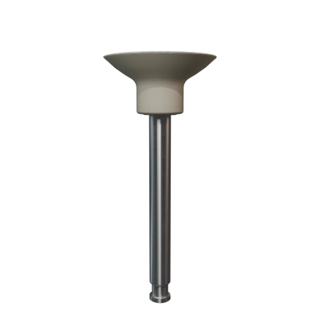 полир "kagayaki ensmart pin" - диск белый (силикон) µ 125 - держатель из нержавеющей стали, 1 штука