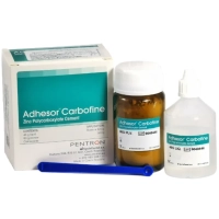 адгезор карбофайн - цинк-поликарбоксилатный цемент, 80г+40г., spofa