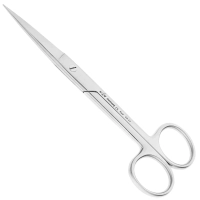 ножницы хирургические, острый/острый, 14,5см, (hlw dental instruments)