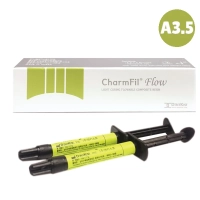 charmfil flow (чамфил флоу) - жидкотекучий материал светового отверждения, 2шпр*2г (dentkist) a3.5