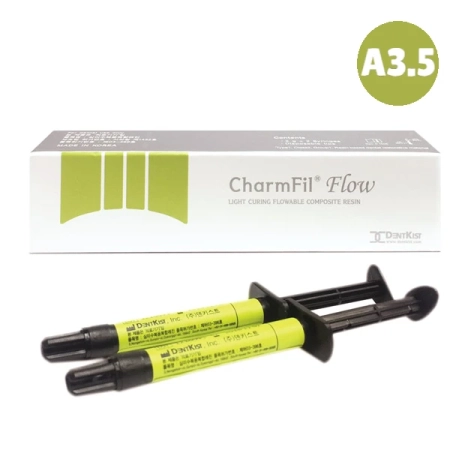 CharmFil Flow (ЧамФил Флоу) - жидкотекучий материал светового отверждения, 2шпр*2г (DentKist) A3.5