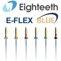e-flex blue-10 packs 040 15-40/4 25 мм (6 шт) eighteeth