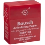 вк 02 артикуляционная бумага пластиковый бокс, красная, 200мкм., 300л., bausch