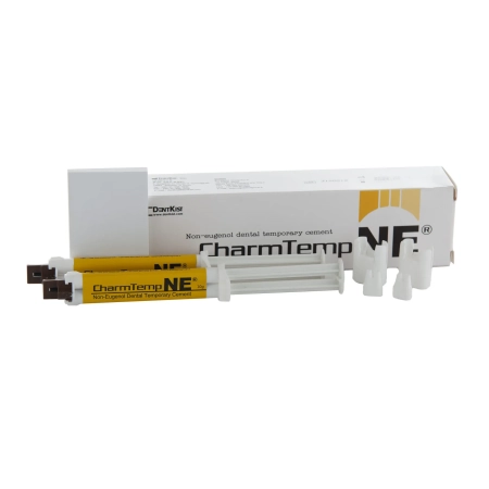 CharmTemp NE (ЧамТемп НЕ) - временный безэвгенольный цемент, 2шпр*10г., DentKist