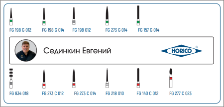 Набор боров "Сединкин Евгений (11 боров)" (HORICO)