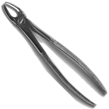 Щипцы №7 для удаления клыков и премоляров верхней челюсти, П-500-7, Sammar