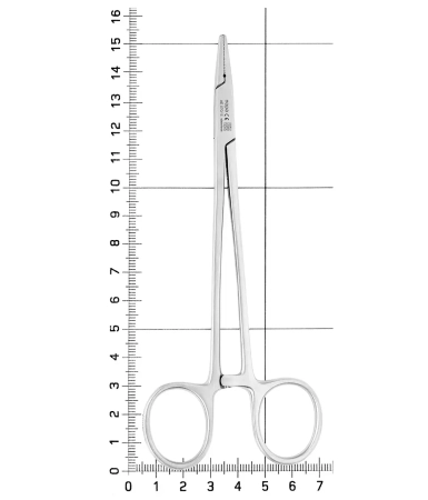 иглодержатель crile-wood 15 см, ae 070/15, nopa