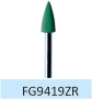fg9419zr конус - зеленый  - коррек. формы, полировка циркона, турбин. наконечник. horico