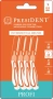 ершики межзубные president profi размер s 0,8 мм 4шт, арт.304