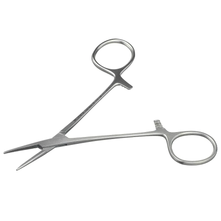 зажим прямой, 12см, арт.  113-104  «medenta»