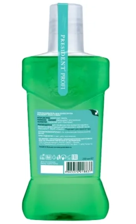 ополаскиватель для полости рта president®profi "classic"  250 мл